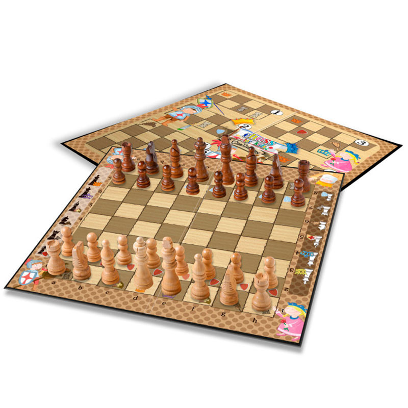 Els meus Primers Escacs (Chess For Kids) - joc clàssic en caixa de metall