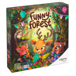 Funny Forest - Dinámico juego de mesa para 2-4 jugadores