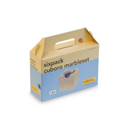 Sixpack Cuboro Marbleset -...