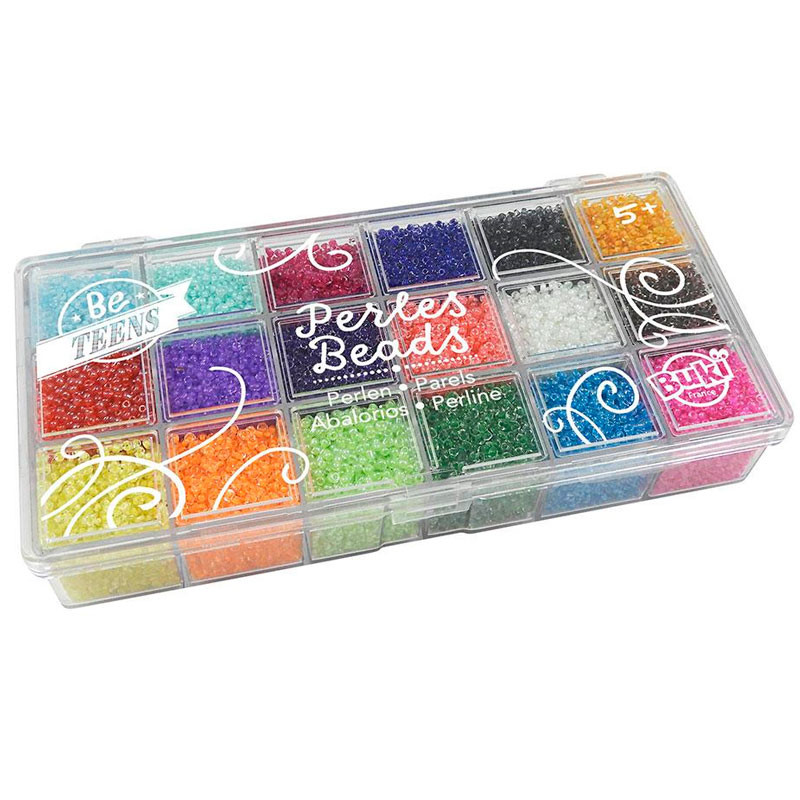 Set Abalorios mini Be Teens - 18 colores transparentes