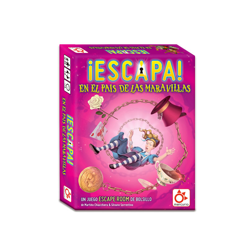 ¡Escapa! En el País de las Maravillas - Juego de escape room para 1-6 jugadores