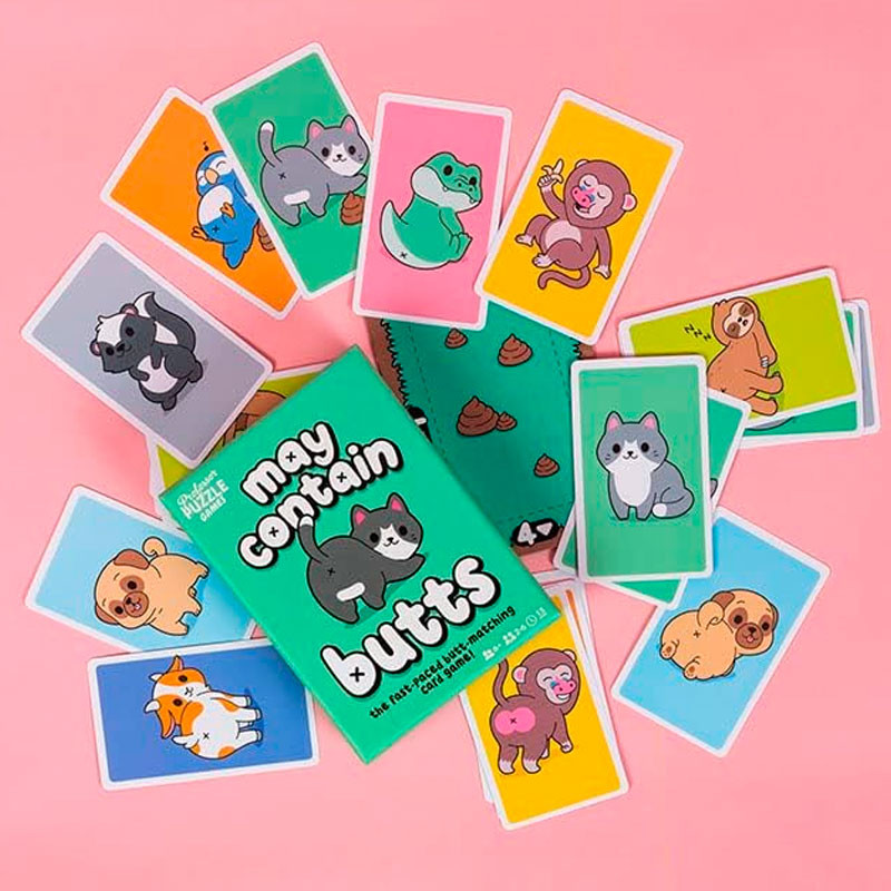 May Contain Butts - juego de cartas combinacion de traseros