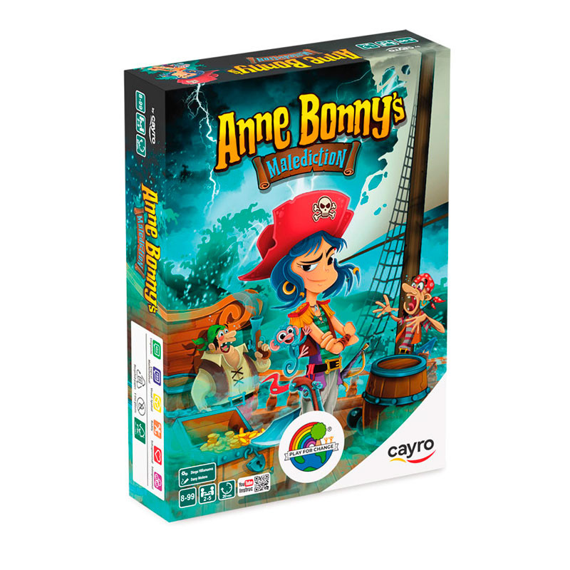 Anne Bonny's Malediction - juego de cartas para 2-5 jugadores