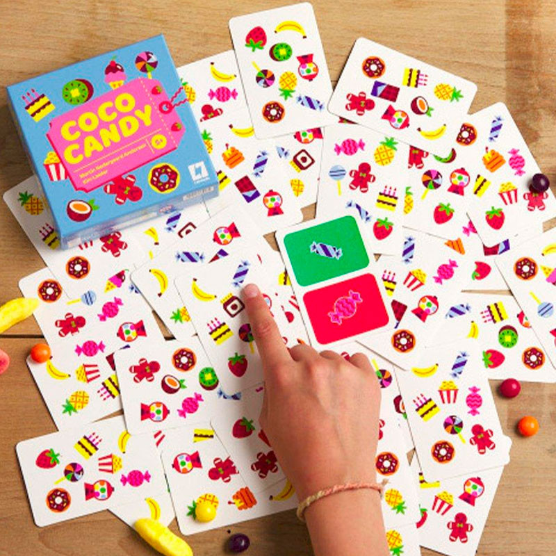 Coco Candy - Juego de cartas de observación y rapidez