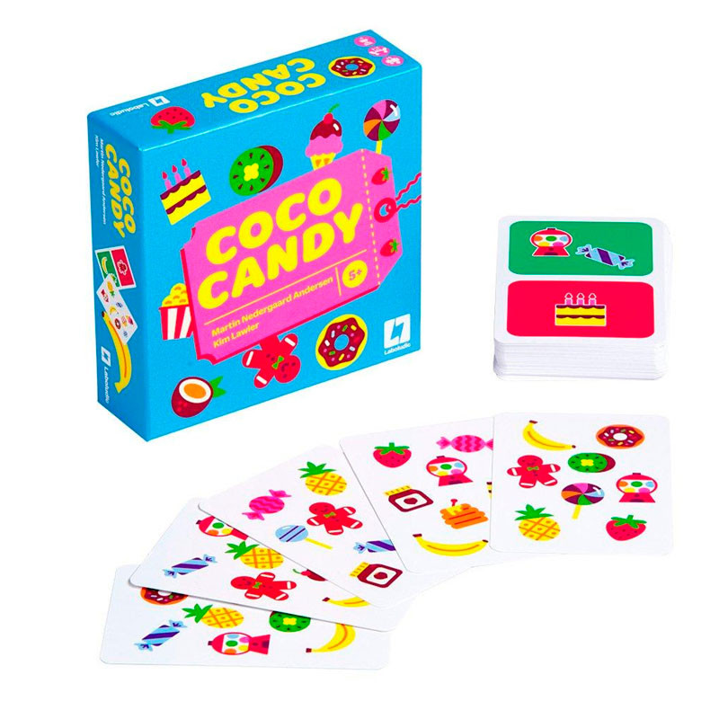 Coco Candy - Joc de cartes d'observació i rapidesa