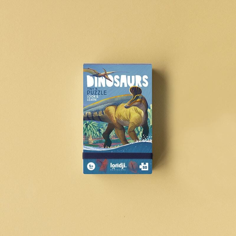 Tiny Puzzle Look & Learn - Dinosaurs 36 piezas