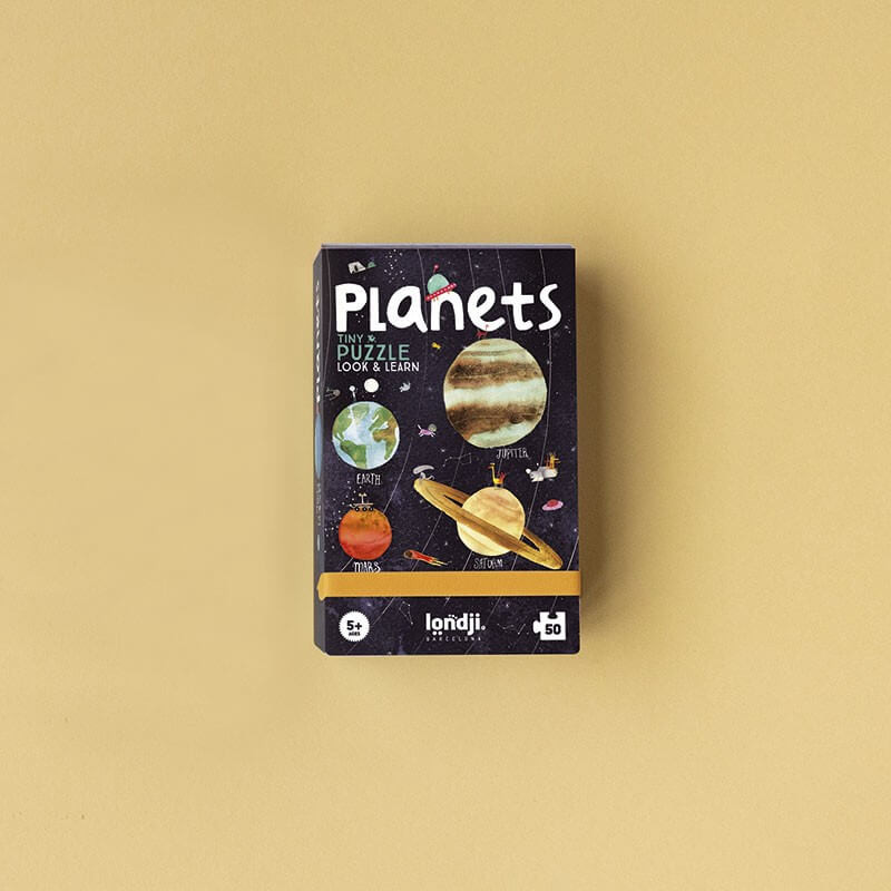 Tiny Puzzle Look & Learn - Planets 50 piezas