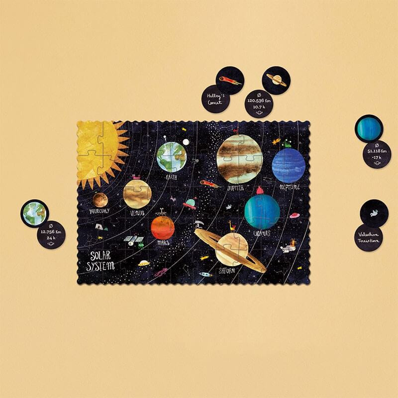 Tiny Puzzle Look & Learn - Planets 50 peces