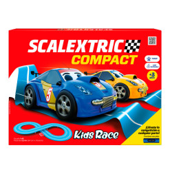 Kids Race: Mi Primer Scalextric Compact - Circuito Portátil a Escala 1:43