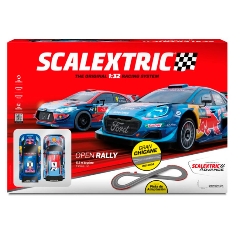 Scalextric CLASSIC Open Ral·li - Circuit Carreres de Cotxes a escala 1.32