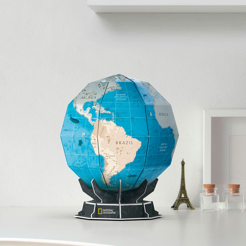 Scratch Globe National Geographic - Globo Terráqueo para Montar ( STEM)