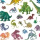 Pegatinas - dinosaurios
