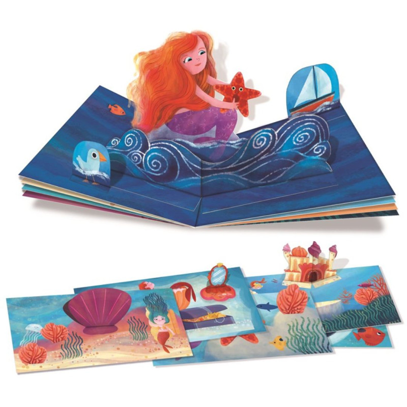 Crea tu Pop-up – Sirenas | Ludattica