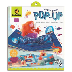 Crea tu Pop-up – Sirenas | Ludattica