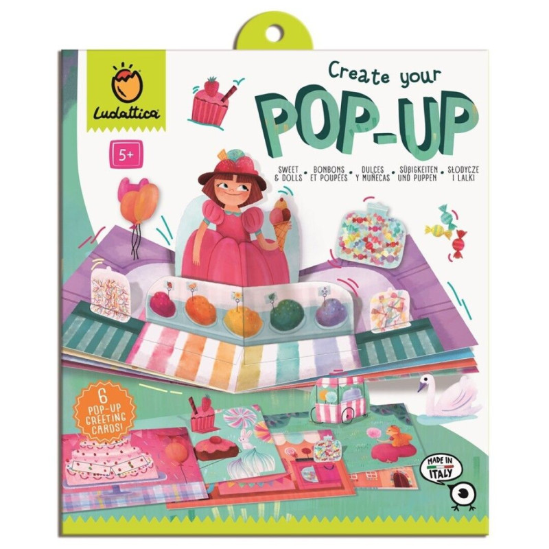 Crea tu Pop-up – Caramelos Dulces | Ludattica