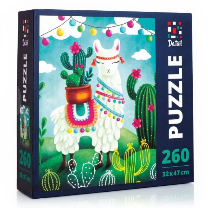 Puzzle De-tail Llama Cutie