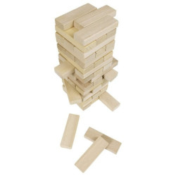 Bloques torre de equilibrio madera