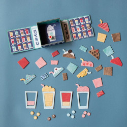 Juego Shakes Tiny Game de Londji con batidos, cartas y caja pequeña