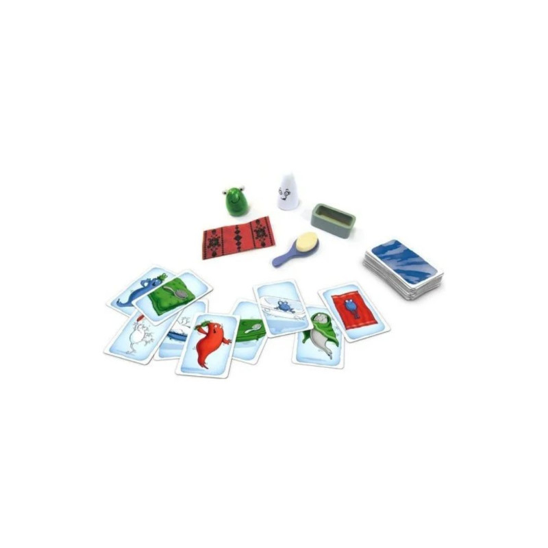 Components de Fantasma Blitz 2.0: banyera, raspall, tovallola, granota de goma
