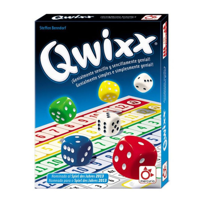 Caixa del joc de daus Qwixx