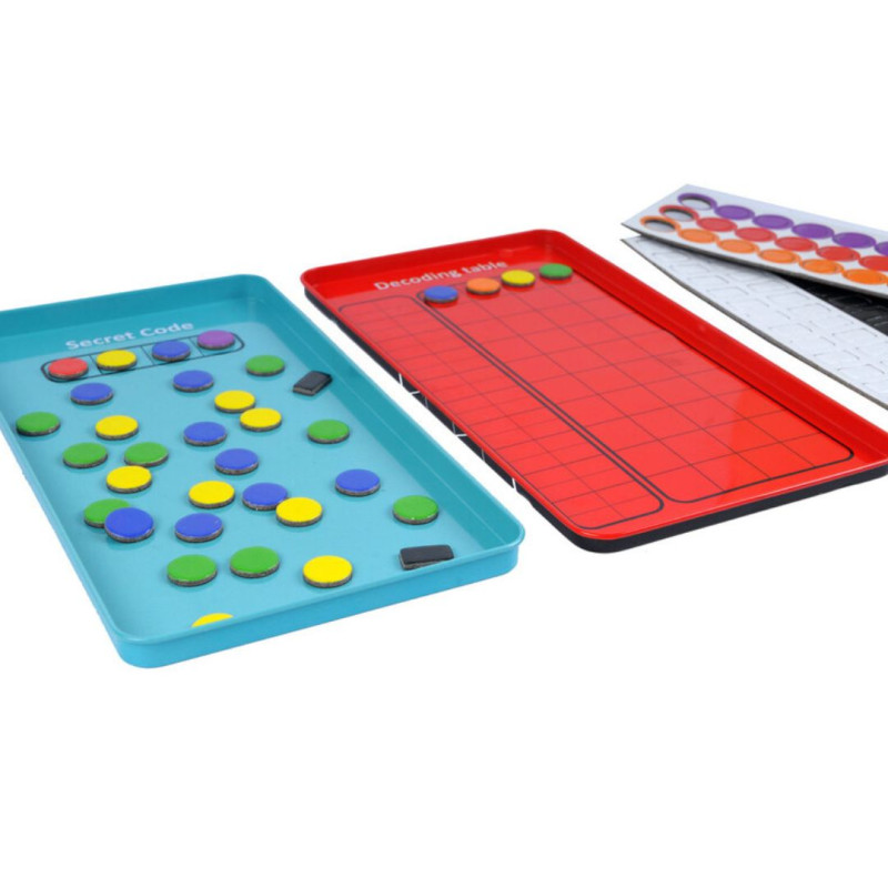 Tablero imantado TO GO Código Cromático con fichas de colores
