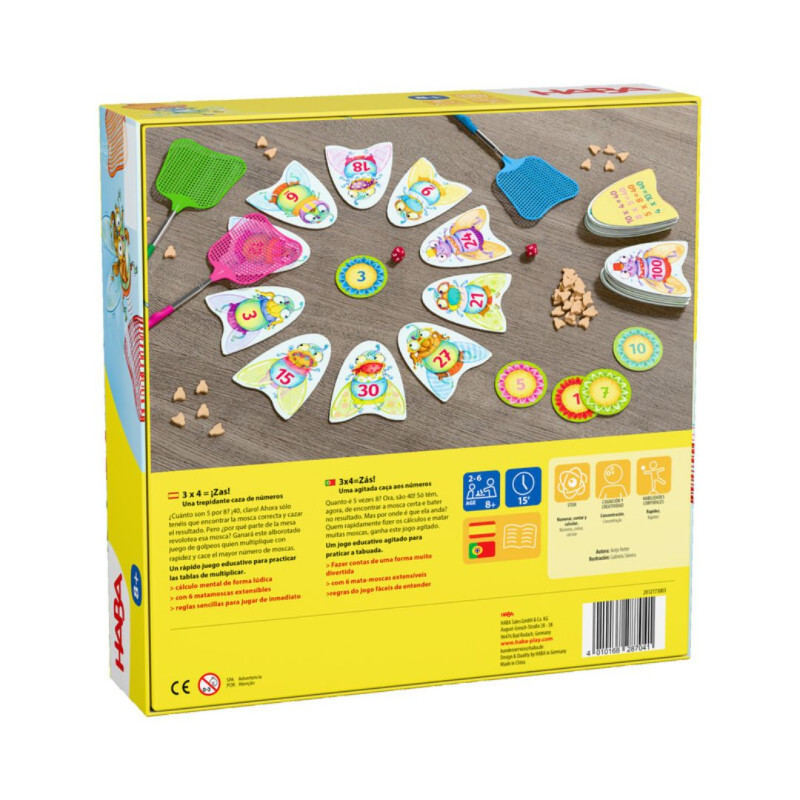 3x4 Zas juego multiplicaciones