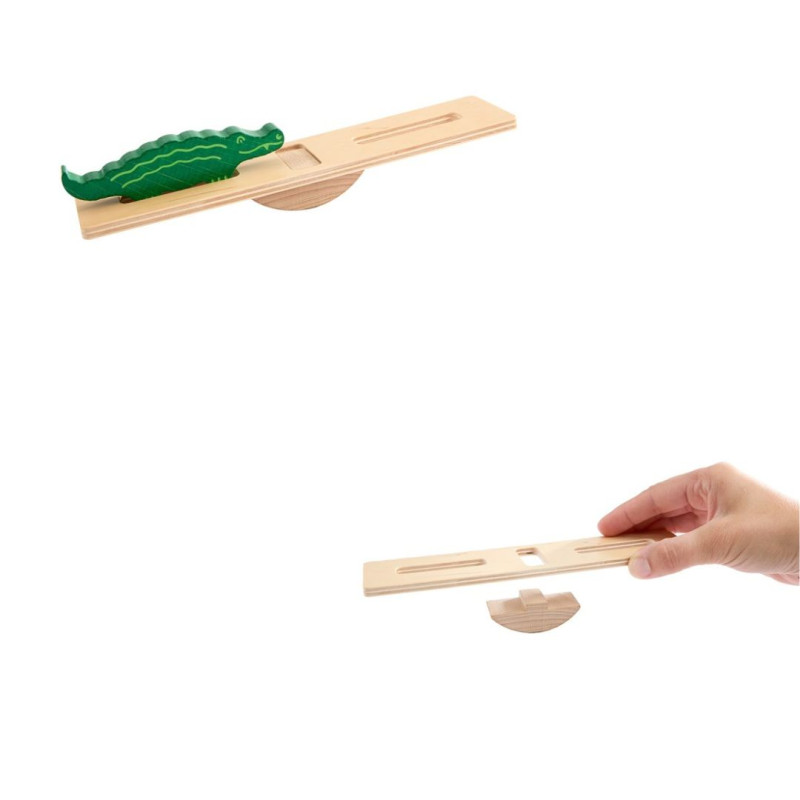 Figuras de animales de madera de Animal sobre Animal Deluxe