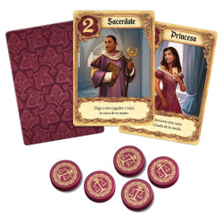 Love Letter - juego de cartas y deducción para 2-6 jugadores