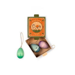Aurora Eggs - huevos de pascua colores fríos