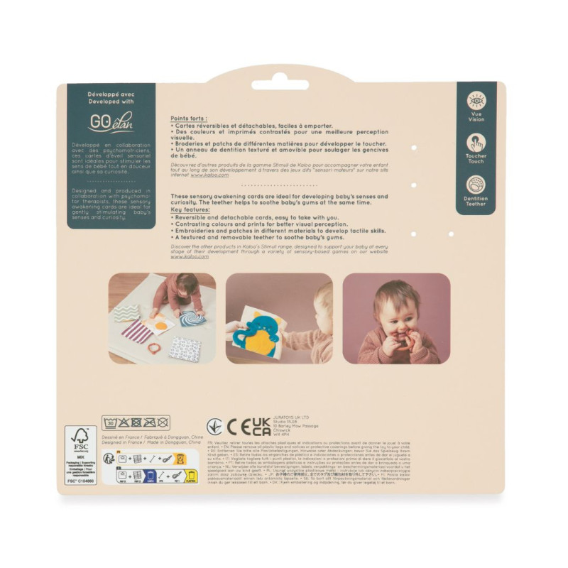 Les Meves Cartes de Despertar Sensorial amb mossegador desmuntable