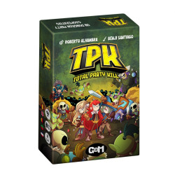 Caja del juego TPK Total Party Kill con aventureros