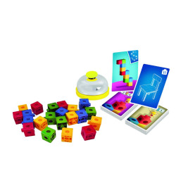 Cubos de colors i cartes de repte de Clickies