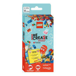 Lego Recreate Fiesta. Tarjetas con actividades