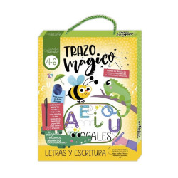 Targetes reutilitzables de lletres i paraules de Traç Màgic