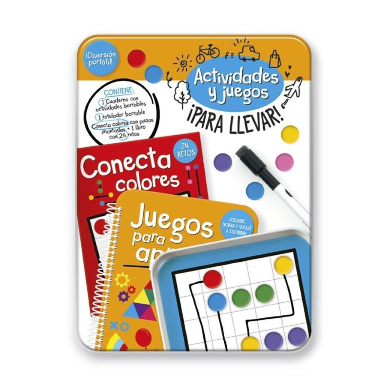 Kit de Actividades Jugar y Aprender – Juegos Magnéticos +3 Años