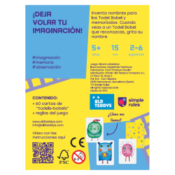 Cartes del joc Todels Bobels amb personatges divertits