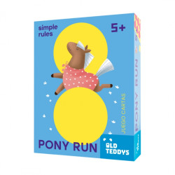 Cartes del joc Pony Run amb ponis de diferents colors