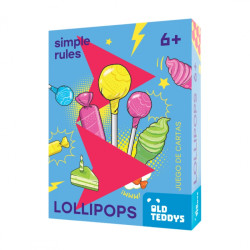 Cartes de Lollipops amb il·lustracions de llaminadures