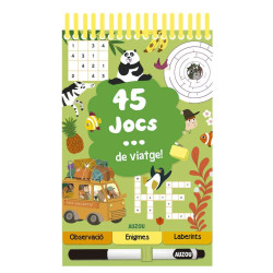 Llibre catala 45 jocs de viatge