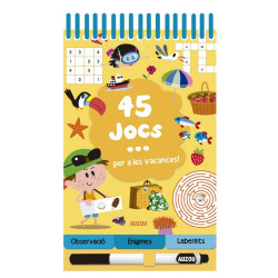 45 jocs per les vacances. Llibre amb activitats