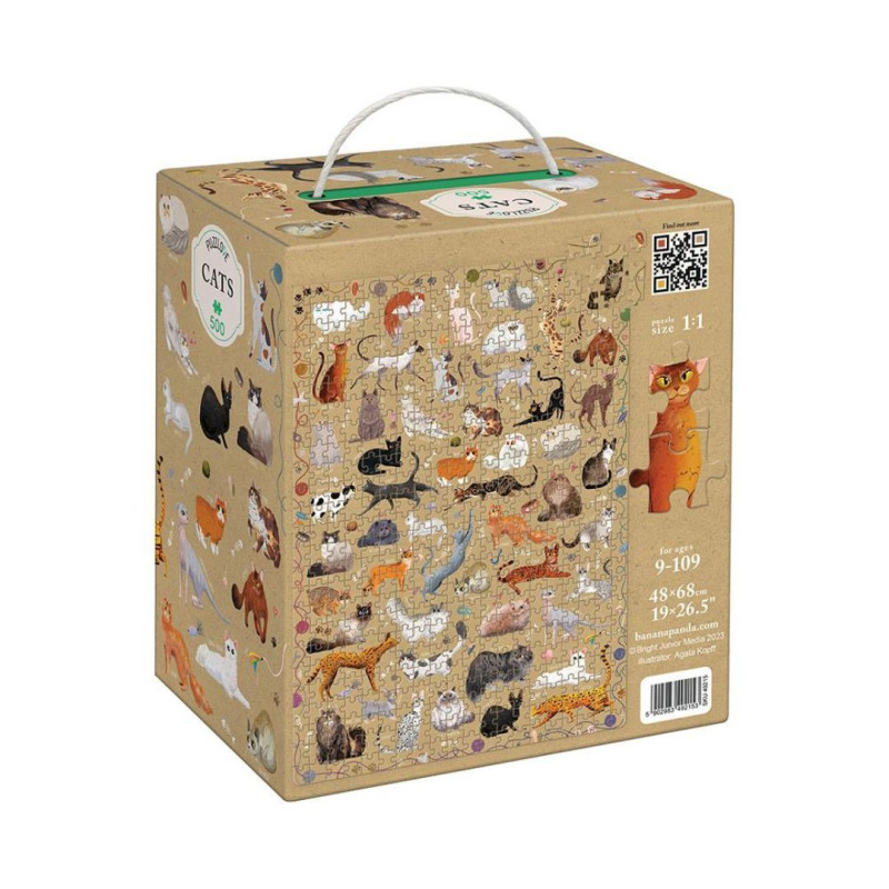 Puzzle Gatos 500 piezas