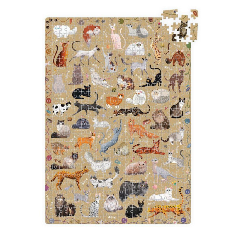 Puzzle Gatos 500 piezas