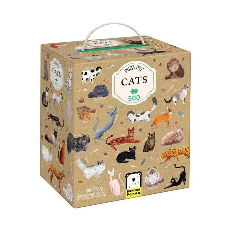 Puzzle Gats 500 Peces Puzlove
