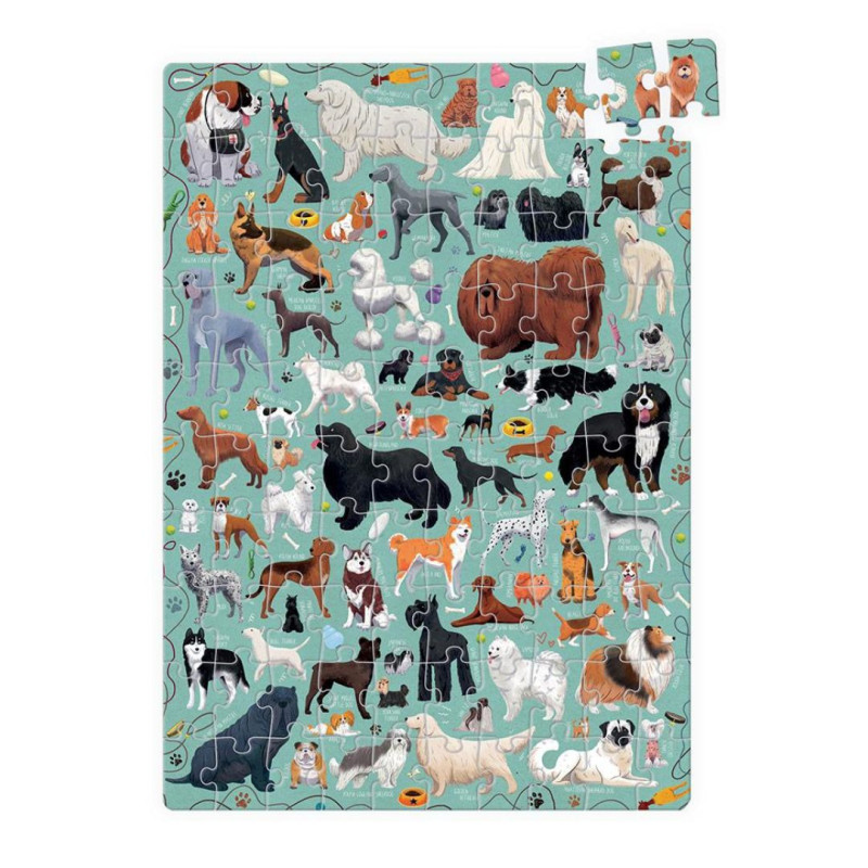 Puzzle Perros 100 piezas Puzzlove