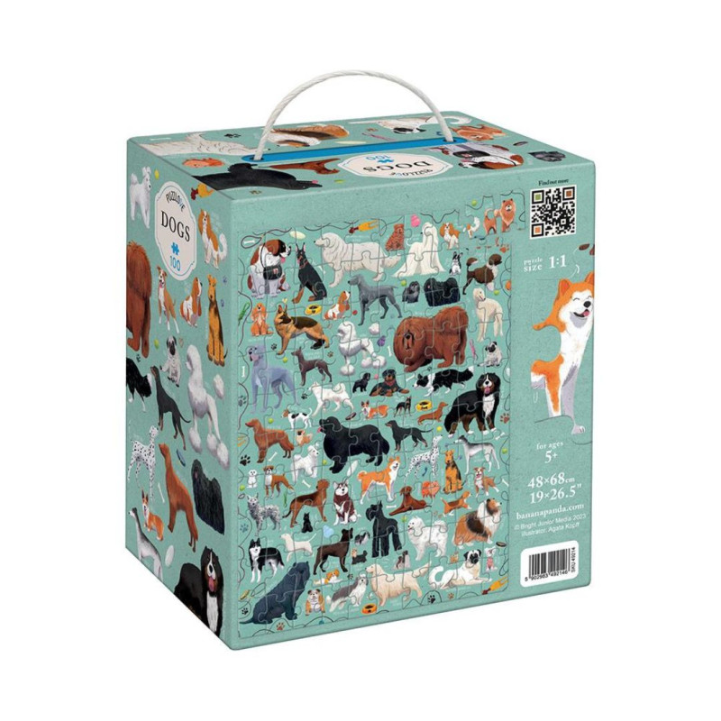 Puzzle Perros 100 piezas Puzzlove