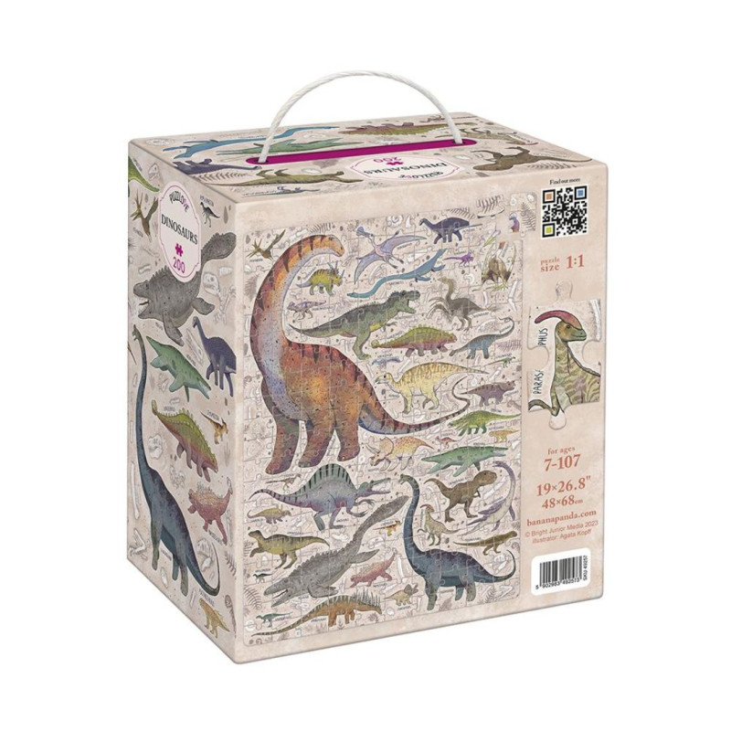 Puzzle Dinosaures 200 Peces Puzzlove