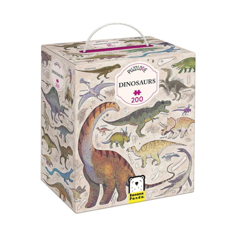 Puzzle Dinosaurios 200 Piezas Puzzlove