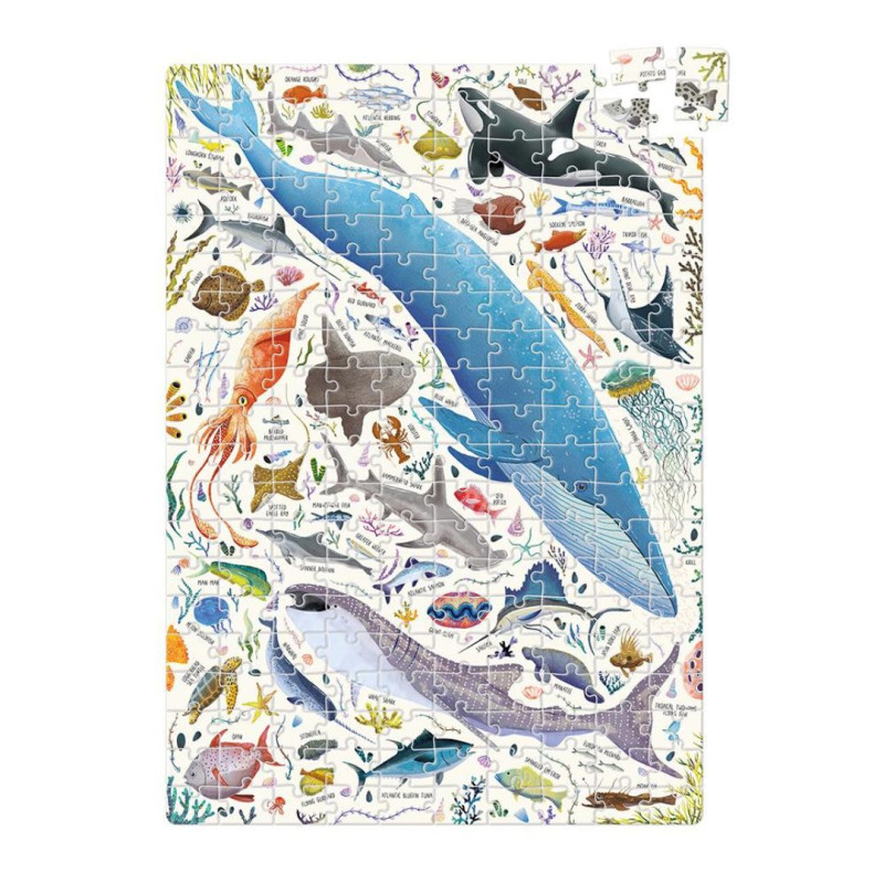 Puzzle Animales del oceano