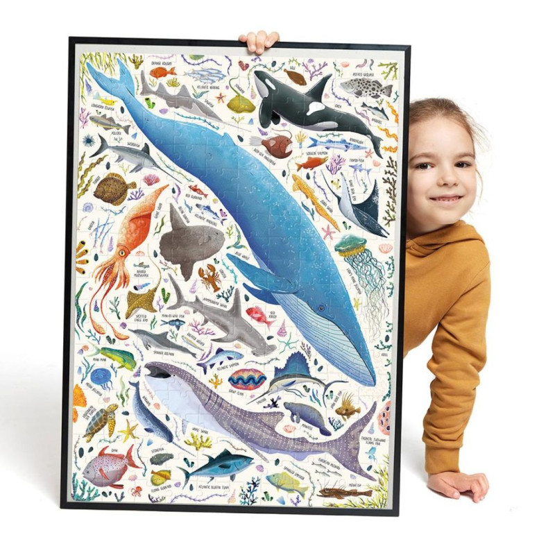 Puzzle Animals de l'Oceà 200 Peces Puzzlove