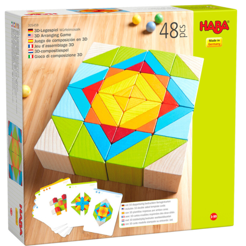 Cubos 3D: ¡piensa, crea y juega!